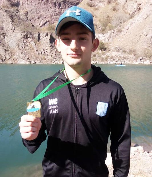Luigi Farace, campeón 2019/2020 del  Circuito Open Water Argentina