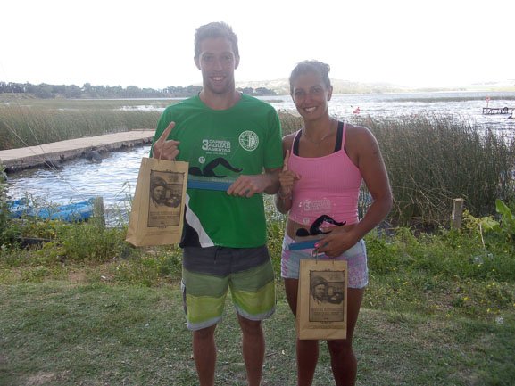 Ivo Cassini, triunfador de la competencia de aguas abiertas