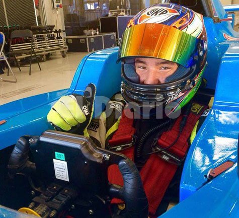 Ciantini debutó en la  Fórmula 4 Alemana 