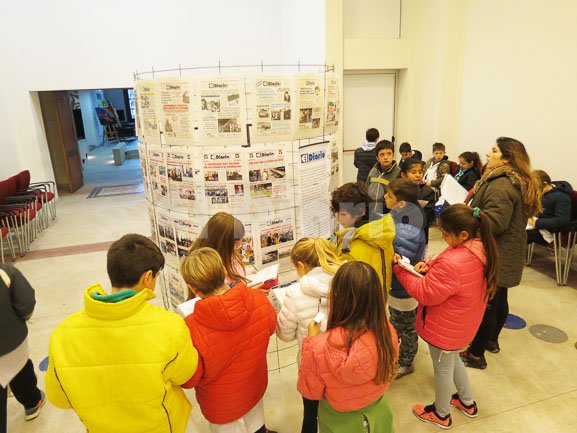 Alumnos visitaron la muestra de El Diario