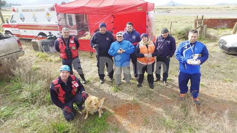 La Brigada Canina siguió en Balcarce con sus ejercicios de adiestramiento