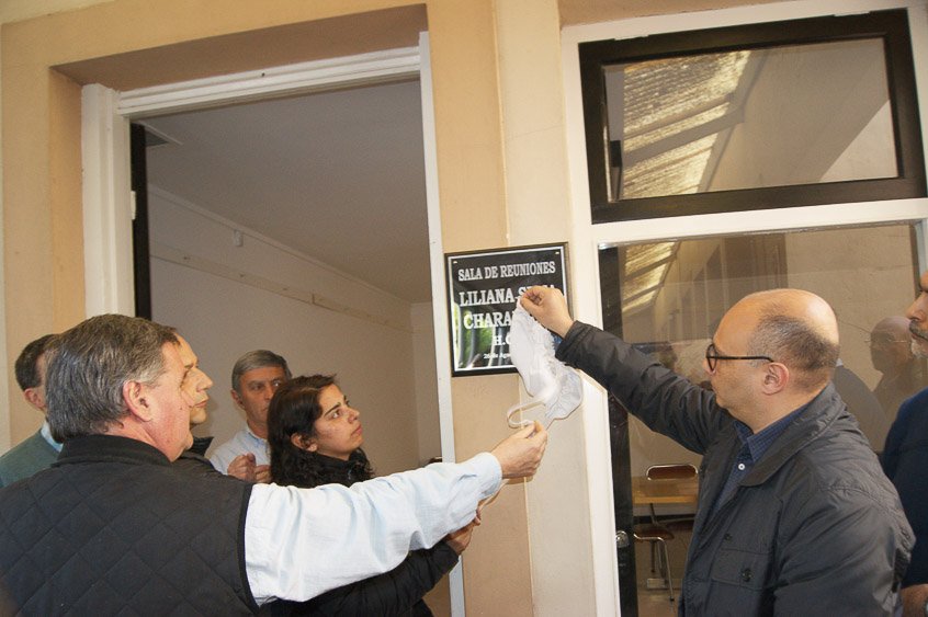Conmovedor homenaje a Liliana Charafedín