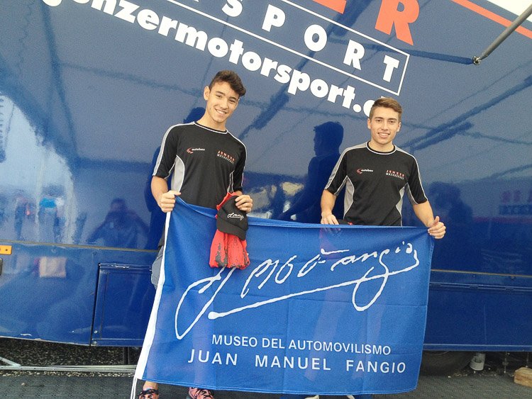 La Fundación Fangio apoya a los jóvenes talentos del automovilismo 