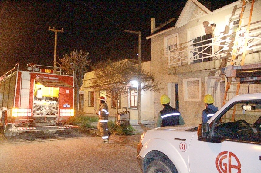 Incendio en un departamento