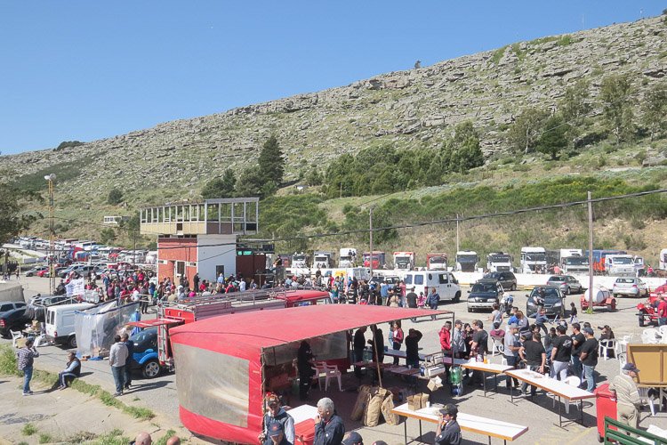 Los camiones "coparon" el autódromo y la ciudad