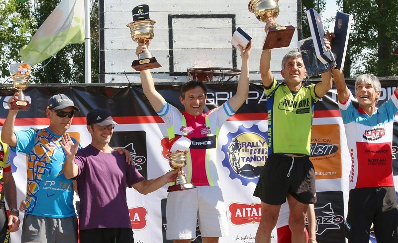 En la fiesta del Mountain Bike, Bibbó, Gómez Adobbati y Fabano festejaron