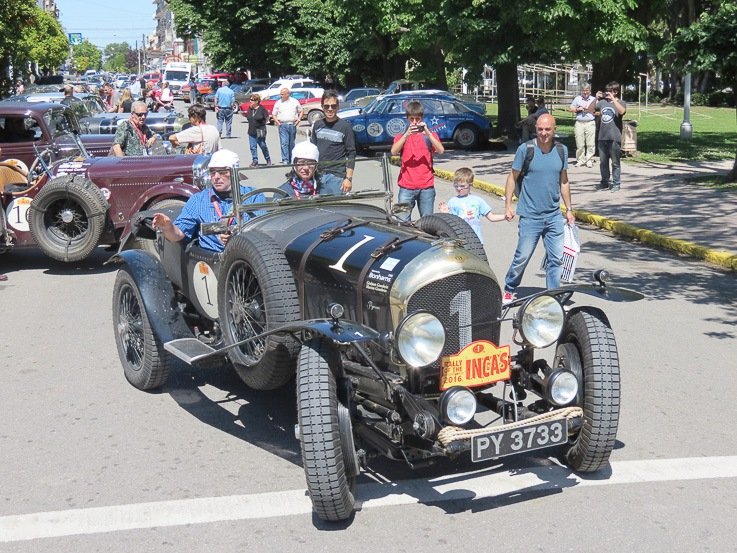El Rally de los Incas homenajeó a Fangio