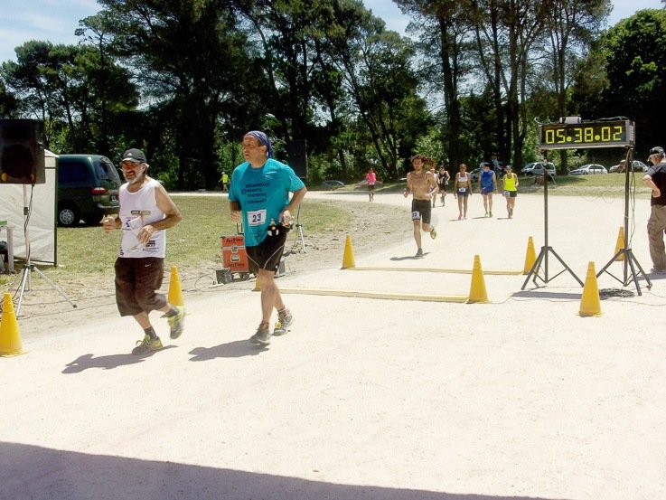 Ricardo Fernández y Cecilia Navarro, ganadores del Ultra Balcarce 2016