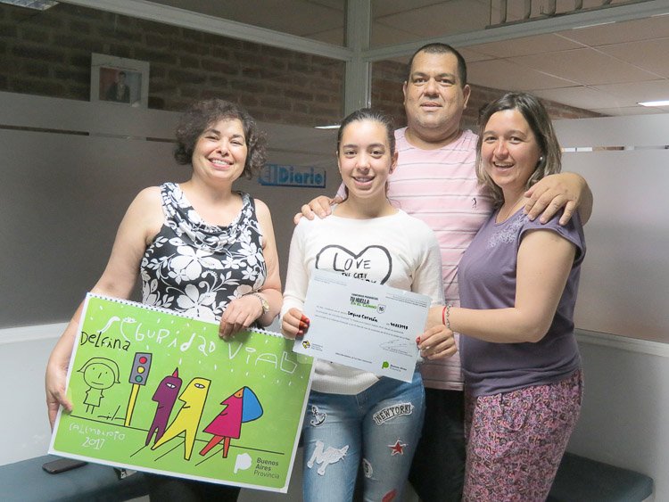 "Estoy muy feliz por el premio recibido"