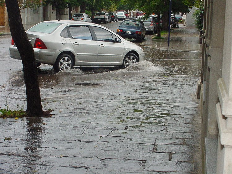 La esperada lluvia fue la gran  protagonista del fin de semana