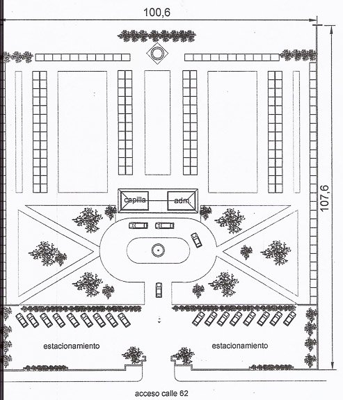 Ambicioso proyecto de la Coop. de Electricidad para la construcción de un cementerio parquizado de nichos