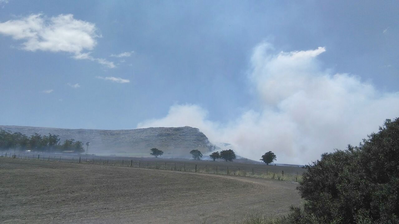 Otra vez el fuego, ahora en sierra La Chata