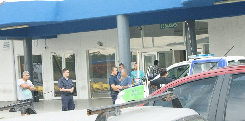Un hombre amenazó a otro con un arma de fuego y fue aprehendido
