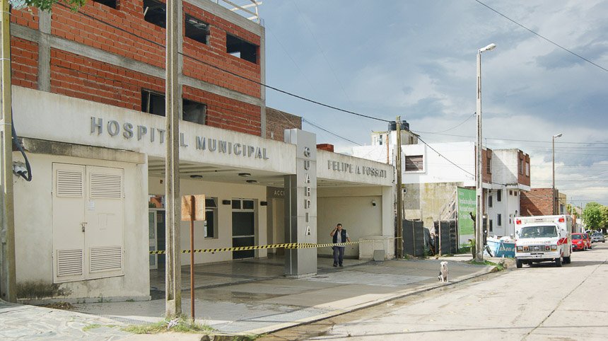 La guardia del Hospital debió ser trasladada