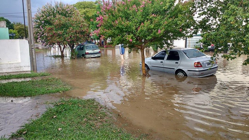 La ciudad bajo agua