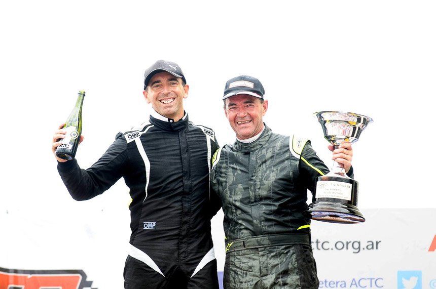 Suárez consiguió su primera victoria en el TC Mouras 