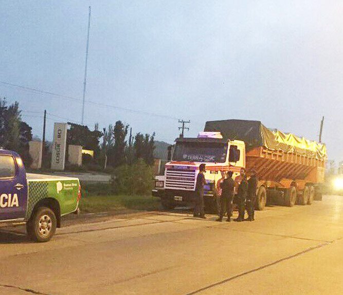 Aprehenden a camionero con pedido de captura
