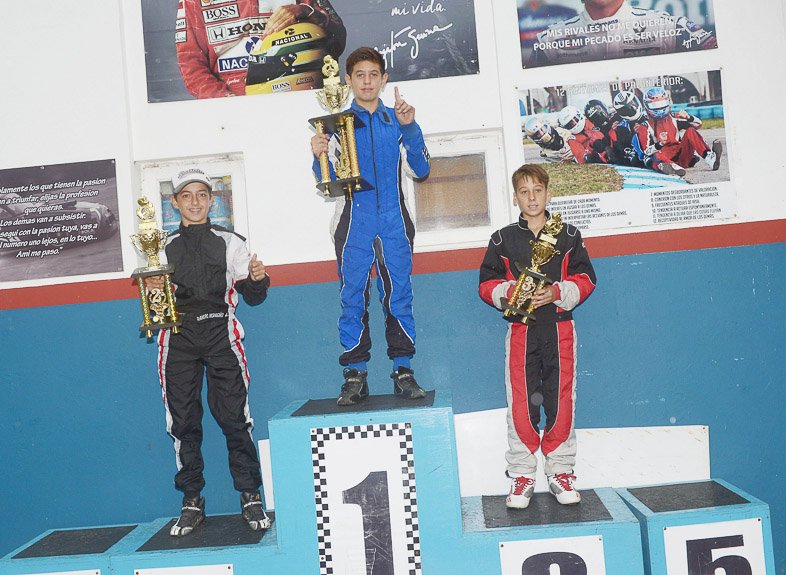 Ramiro Momeño 2° y Agustín Tambascio 3°