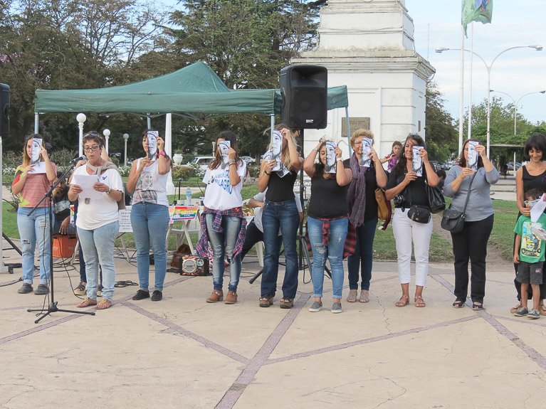 "Ni Una Menos" se despegó del  tinte político que tuvo el acto 