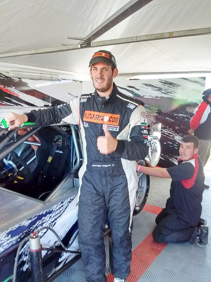 Mangoni quedó a un paso del podio 