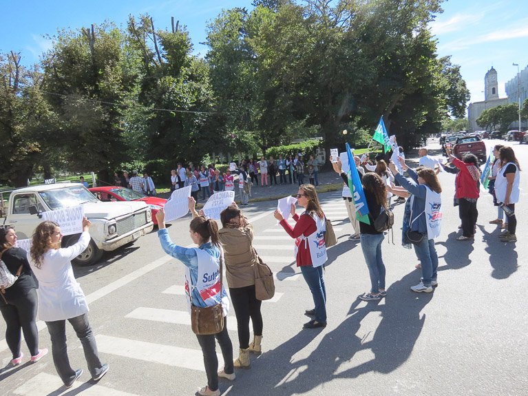 Docentes se hicieron sentir