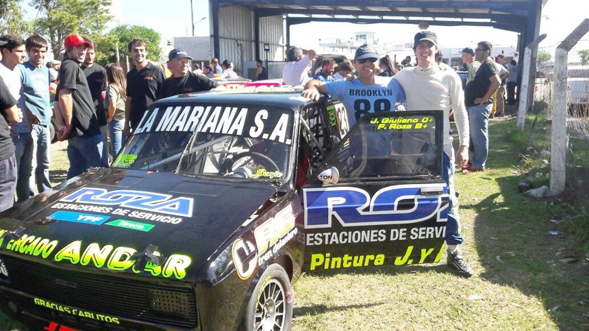 Giuliano-Roza, ganadores en la Monomarca