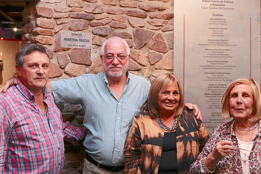 En emotivo acto se impuso el nombre de  Martha Talou a sala del Museo Histórico