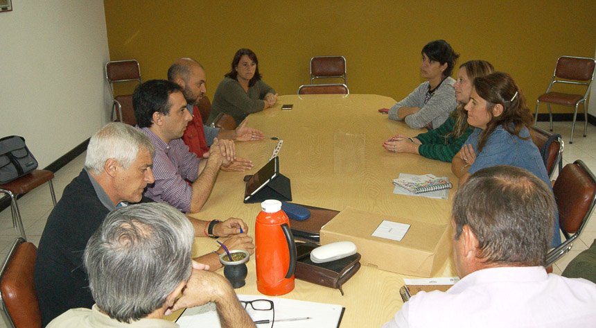 UPD: directivos de la Secundaria  Nº 3 se reunieron con Concejales