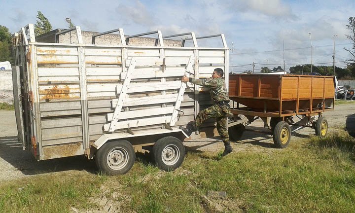 Patrulla Rural recuperó  carros sustraídos en Lobería