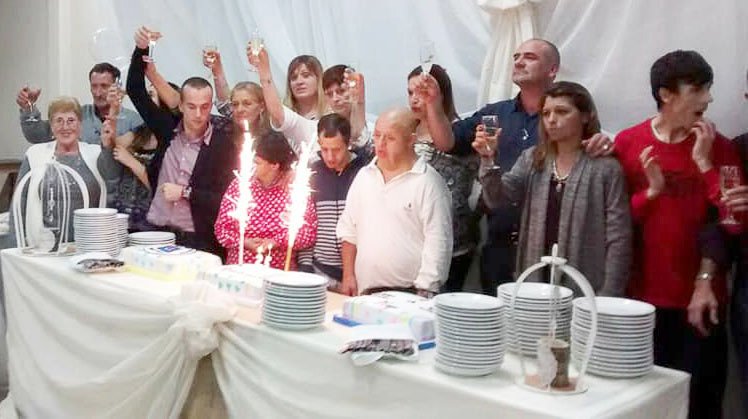Arco Iris celebró sus «bodas de plata» con una exitosa cena-show