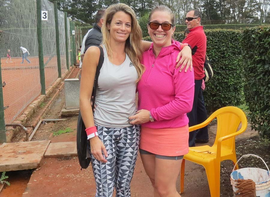 Comenzó el abierto de tenis en Campo de Pato 