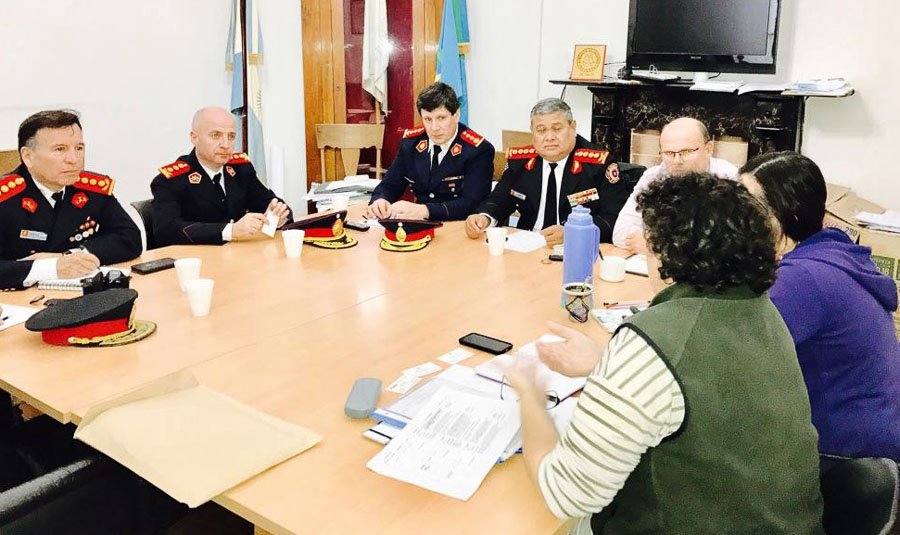 En importante capacitación intervino el comandante mayor Fernando Alessio