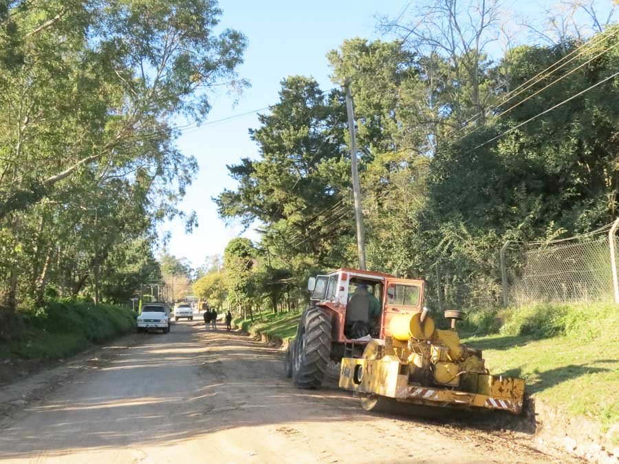 Se inició obra sobre calle 55 para  mejorar el escurrimiento del agua