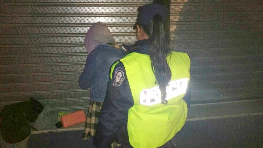 Atrapan en pleno centro  a una joven con cocaína