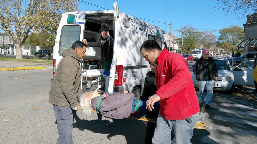 Dos mujeres heridas en sendos accidentes de tránsito