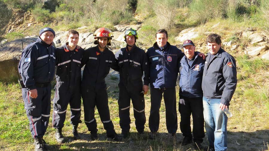 Bomberos rescataron a un hombre  descompensado en "La Barrosa"