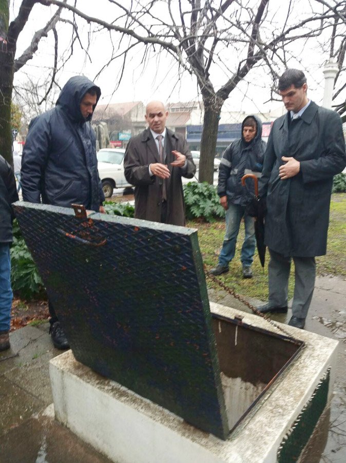 El Juez Vespucci inspeccionó ayer los pozos de agua 