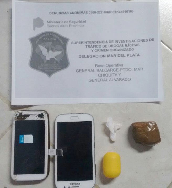Detienen en la Terminal a una  mujer con 50 gramos de cocaína