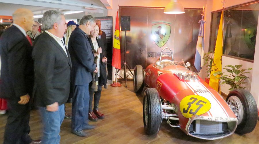 Froilán tiene su espacio en el  Museo del Automovilismo