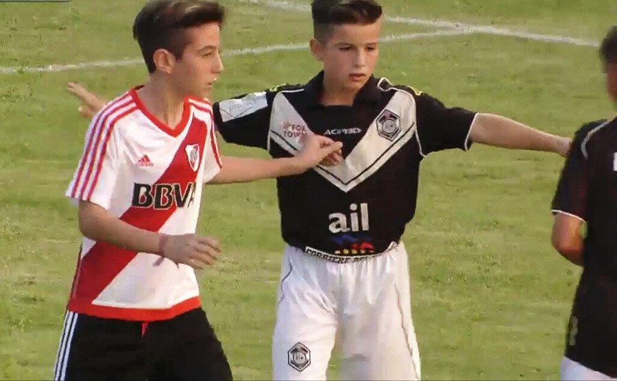 Bautista Dadín, participó de un Torneo  internacional  junto a River Plate 