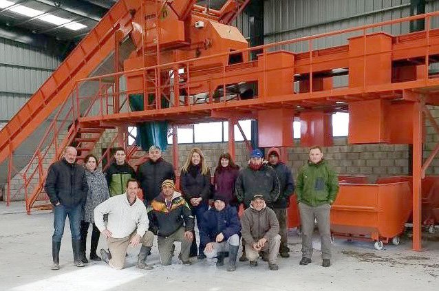 Los recicladores tuvieron ayer su   primer contacto con la nueva planta