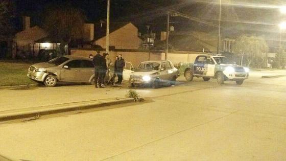 Fuerte colisión en  21 y Av. Dorrego