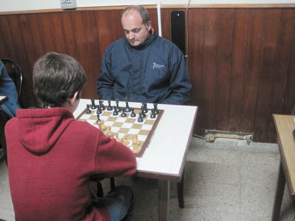 Ultima ronda del torneo de ajedrez 