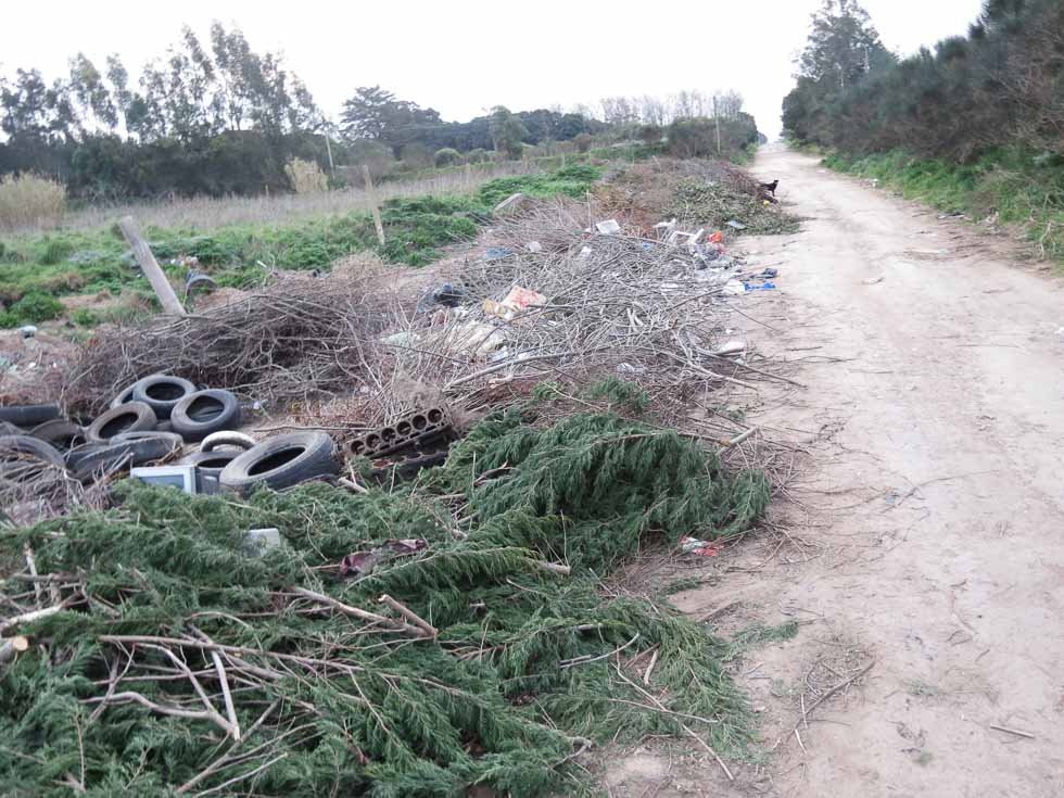 La cava de 48 y 47 convertida en un  basural por actitudes desaprensivas