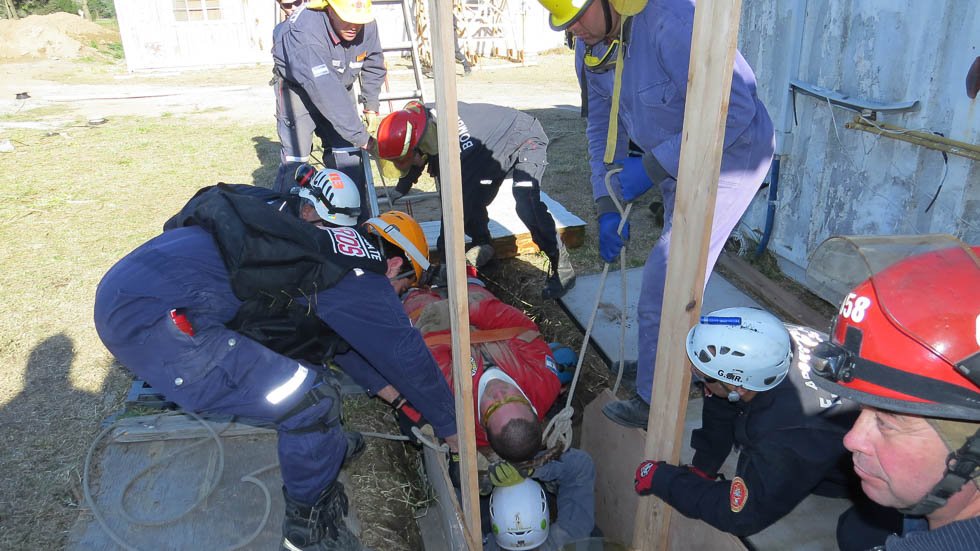 Balcarce fue epicentro de un intenso adiestramiento a Bomberos bonaerenses
