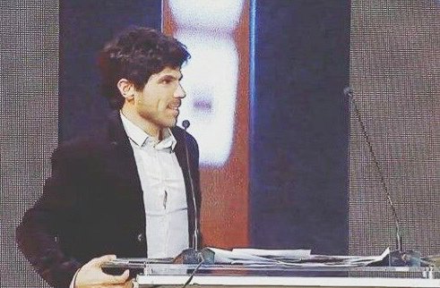 Mariano Del Rosso recibió el premio Hugo