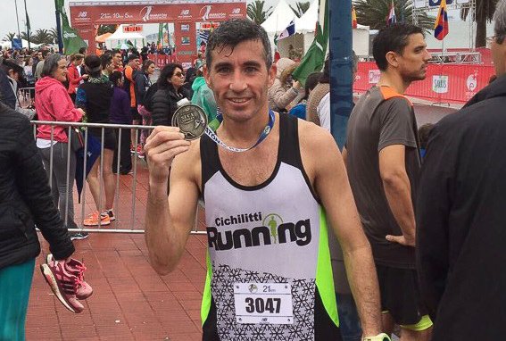Cardoso se  destacó en Uruguay 