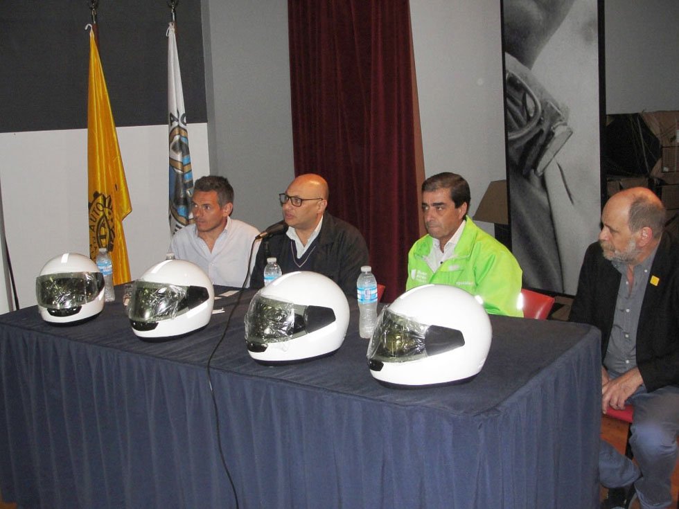 Se llevó a cabo ayer la jornada de capacitación para motociclistas