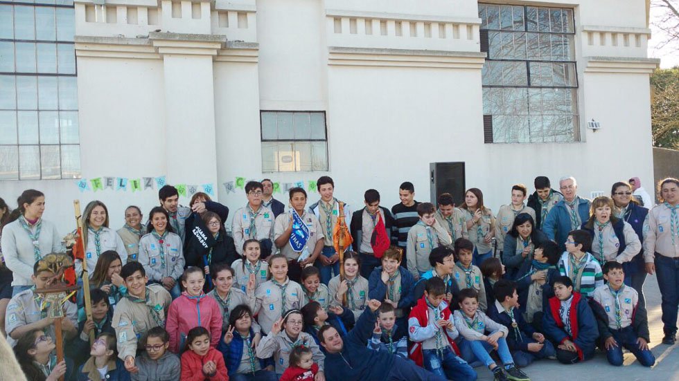 Los scouts celebraron su tercer aniversario