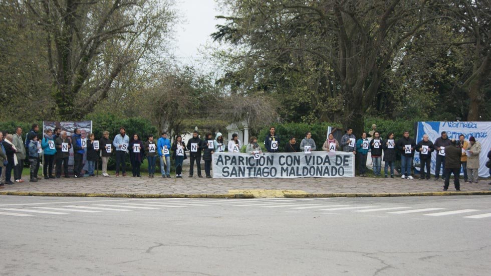 Nuevo reclamo por la aparición  con vida de Santiago Maldonado